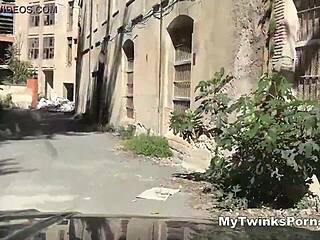 Twinks obedientes torturados y follados en foursome rudo sin condón parte 2