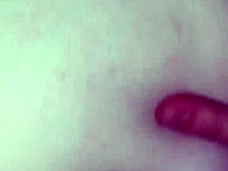 amateur couple having fun together in their bedroom