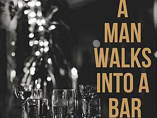 a man enters bar for erotic female domination audio