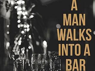 a man enters bar for erotic female domination audio