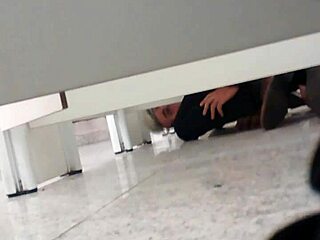 fuck in the mall bathroom