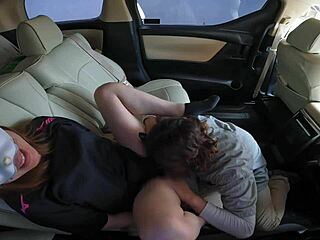 Wife Gets Car Sex After Volleyball Practice, Covered in Cum