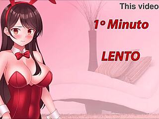 European Girl Gives Jerk Off Instructions in Hentai Roleplay BDSM Contest