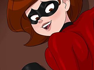 The Incredibles Animated Hentai Features Big Cock Assfucking Big Ass Character To Creampie Cumshot