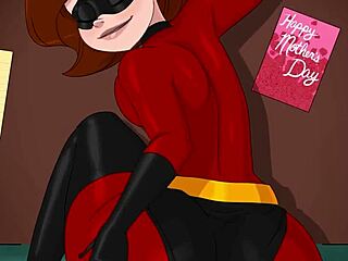 The Incredibles Animated Hentai Features Big Cock Assfucking Big Ass Character To Creampie Cumshot