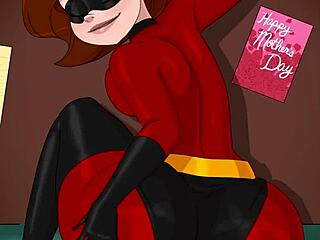 The Incredibles Animated Hentai Features Big Cock Assfucking Big Ass Character To Creampie Cumshot