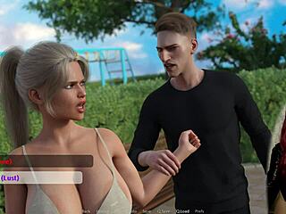 Gamer girl plays an exciting porn game in episode three