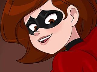 The Incredibles Animated Hentai Features Big Cock Assfucking Big Ass Character To Creampie Cumshot