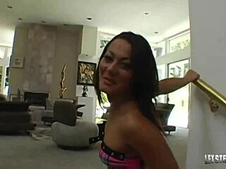 Busty Babe Sandra Romain Gets Her Big Ass Fucked By Lex Steele In An Interracial Threesome With Intense Anal And Blowjob Action