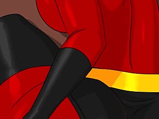 The Incredibles Animated Hentai Features Big Cock Assfucking Big Ass Character To Creampie Cumshot