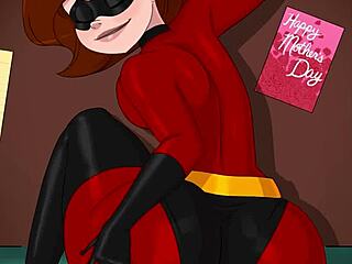 The Incredibles Animated Hentai Features Big Cock Assfucking Big Ass Character To Creampie Cumshot
