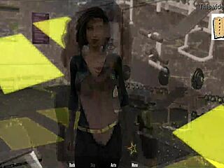 Elizabeth unhappy in big tits hentai scene