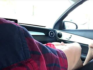 Sucking my best friend's boyfriend's dick in the car