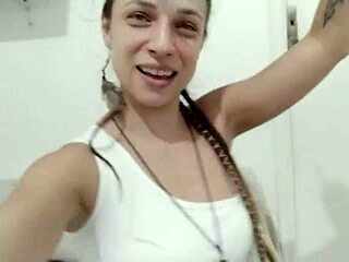 I couldn't hold it and came on the plane!