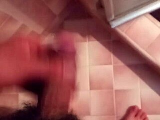 stroking my big cock for you ladies