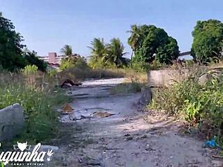 i was fucking her in the abandoned sitio with my big cock