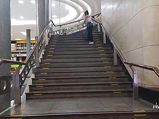 I couldn't hold it and came on the plane!