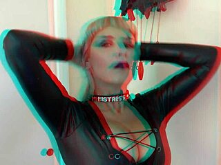 Catsuit bettie teases cameraman in 3d free version 😜