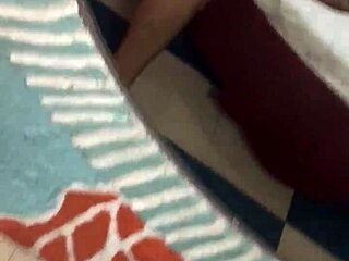 Gay interracial bareback session turns rough and wild.