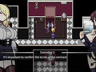 I bound the corporate succubus and fingered her with toys, but I tied the knots wrong.