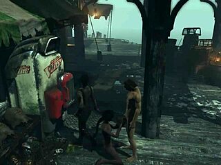 wanna see futa get fucked in fallout 4?