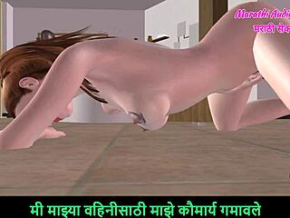 Cute teen rubs pussy in doggy style 😍