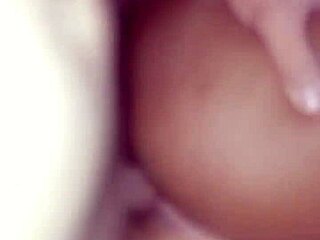 White Guy Pounds Brown Girl's Ass