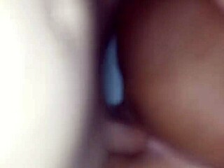 White Guy Pounds Brown Girl's Ass