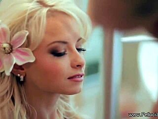 Can This Cute Blonde's Sensual Blowjob Make You Swallow?