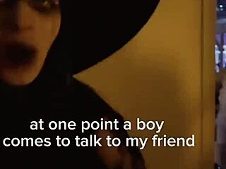 خنت صديقي في حفلة تنكرية مع بنت قهوة ساخنة