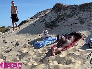 Tava Relaxing at Beach When Dluquinha Fucked Me Hard and Deep