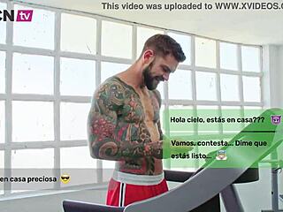 Hård blond latina Venus Afrodita med store bryster knepper vildt med Juan Lucho!