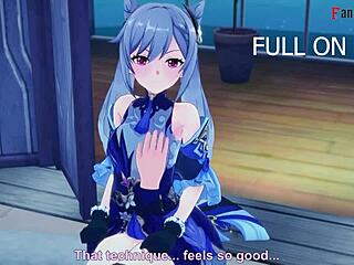 Keqing's Passionate Masturbation and Fucking