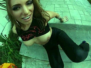 Juelz Ventura In Spandex, Contrasting Gagging With Deepthroat Skills