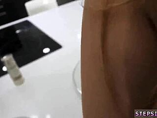 Dirty Teens Fuck in First Comradely Family Game