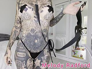 Cosplay try on haul closeup with big tits and ass 😍