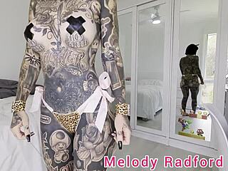 Cosplay try on haul closeup with big tits and ass 😍