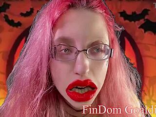 I'm Guiding You Through This Halloween Gelding Penectomy Fantasy with Glasses and Femdom POV. Jerk Off Instructions Included!