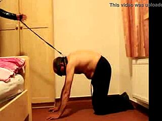 submissive girl explores fetish desires