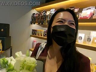 Surprising Nina with a special Valentine's Day treat.