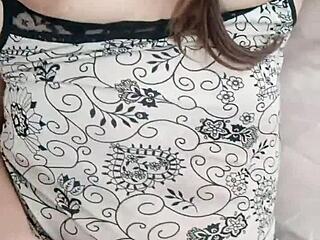 Latina Infiel Heats Up From Pussy Scent On Panties, Rides Passionately.