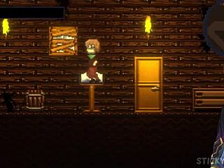 In drain mansion, the horny step-sis turns into a succubus for hentai sex