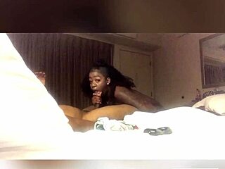 Ebony Slut Gets Thick Creamy Load from Massive BBC Action