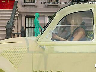 Girls with Big Tits on the Beach in Game