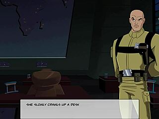 blonde bent over in doggystyle with black cock in dc comics