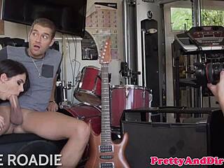 Interviewed Pornstar Shows Natural Tits