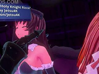 Förstenad Ricca förvandlas till succubus 4K 60FPS 3D hentai uncensored