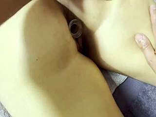 Intense Anal Massage With Buttplug For Big Boob Milf In Doggystyle