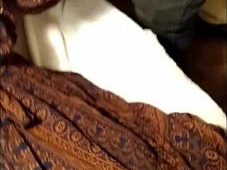 Sucking cock while chatting on phone to mom