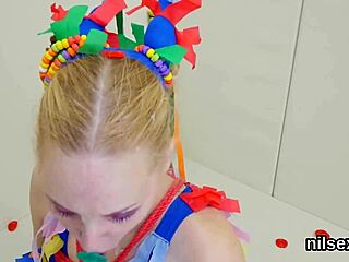 Foxy Kitten Endures Painful Anal Treatment in Madhouse